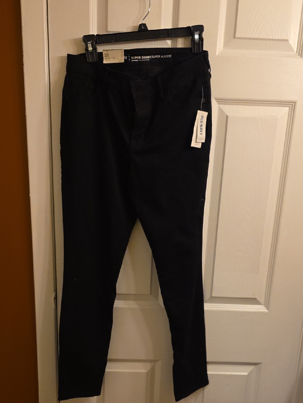 Old Navy Black Women's Super Skinny Jeans - Classic Fit